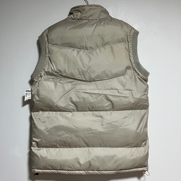 Fahrenheit Active Puffer Vest - Beige - Size L - Quilted Zip-Up Outerwear - Picture 8 of 10